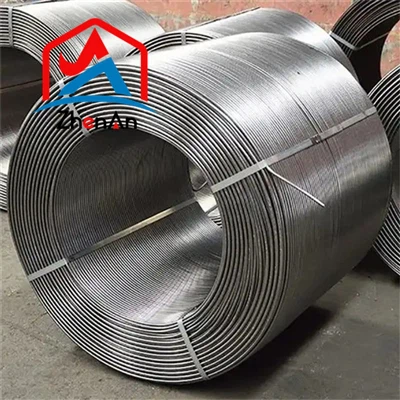 Ntshiab Calcium Cored Wire Nqe tseem nyob ruaj khov ntawm Tianjin Chaw nres nkoj